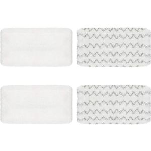 4 Pack Steam Mop Pads for Bissell Symphony 1252 1606670 1543 1652 1132 1530 11326 Vacuum and Steam Mop, Bissell 2747A Replacement Pads, Bissel Symphony Pet Mop Pads, Microfiber Washable & Reusable
