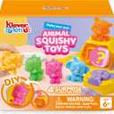 Klever Kits Mystery Box Squishy Animal Kit, 4 Characters, Squishy Toys for Kids Ages 6+, Arts and Crafts