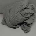 PrinceDeco Jacquard Futon Cover Stretch Armless Futon Sofa Cover Soft Futon Slipcover with Elastic Bottom Thick Sofa Bed Furniture Protector Covers, Machine Washable