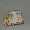 20PCS Gold Table Number Holders & 30PCS Thank You Table Place Cards, Wooden Card Holder Tables Sign Holders with Glues, Half-Round Tables Numbers Stands for Wedding Party Office Tag Restaurant