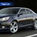 Window Visors Rain Guards for 2013 2014 2015 13 14 15 Chevy Malibu, Out-Channel Window Vent Wind Deflectors Visors Shades for 2016 Malibu Limited