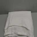 White Large Window Curtains Light Filtering Semi Sheer Privacy Linen Textured Curtain for Patio Sliding Glass Door Extra Wide Rustic Farmhouse Drapes for Living Room Bedroom Sunroom 100x90 Inch