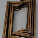 2 Set Wooden Tiered Risers Display Stands for Vendor Events,Stackable Wood Cupcake Display Stand,Farmhouse Decor Wood Dessert Table Display Set,Vendor Booth Display Items,Food Display Risers for Party