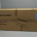 36" Electric Fireplace Wall Mounted and Recessed with Remote Control, 750/1500W Ultra-Thin Wall Fireplace Heater W/Timer Adjustable Flame Color and Brightness, Log Set & Crystal Options