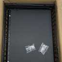 REALINN 2 Pack Pull Out Cabinet Organizer, Expandable(12"-20") Slide Out Drawers 3 Slide Rails Fix with Adhesive or Screw, Roll Out Shelves for Kitchen Cabinet Organization, Black (8cm)