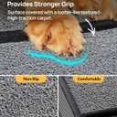 PetThem Dog Ramp for Car 63" Long & 17" Wide Portable Dog Ramps for Large Dogs with Non-Slip Rug Surface Dog Car Ramp for SUV Car & Truck, Folding Dog Ramp Up to 250LBS