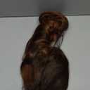 SAPPHIREWIGS Copper Brown Lace Front Wig for Women 13x4 Synthetic Lace Front Wigs Ready to Wear Pre-plucked Hairline Glueless Body Wavy Hair Daily Party Uses 26 Inch