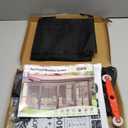 QWR Pet Proof Window Screen Replacement Kit, 39"x118" Durable High Hardness Screen Mesh Replacement Window Screens Repair Kit for Sliding Screen Door,Patio and Windows.(Folded Package)