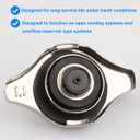 Radiator Cap, Replace 19045-RAA-003, 19045RAA003, 19045 RAA 003 Compatible with Honda, Acura - Accord, Civic, CRV, Element, Fit, Odyssey, Pilot, Ridgeline, S2000, MDX, TL, RDX, RL, RLX, TLX, TSX, ZDX