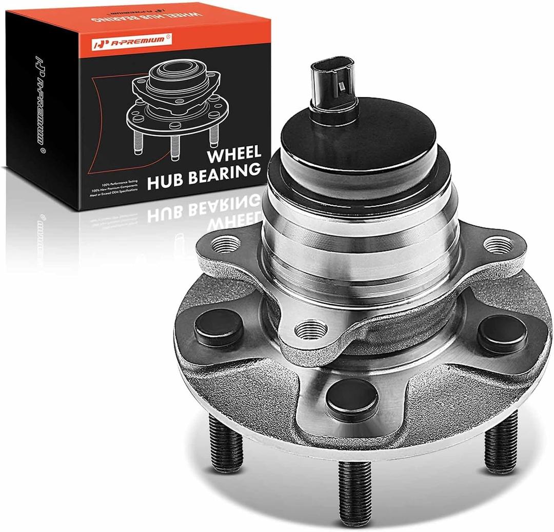 A-Premium Front Right Wheel Bearing and Hub Assembly with ABS & 5-Lug Compatible with Lexus LS460 2007-2017, RWD Only