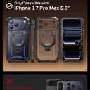 SUPCASE for iPhone 17 Pro Max Case with Kickstand (Unicorn Beetle Grip), [Camera Control Cover] [Compatible with MagSafe] [Military-Grade Drop Protection] Heavy Duty Magnetic Phone Case, Black