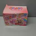 14PCS Dog Toys for Kids, Walking Barking Electronic Interactive Plush Puppy Toy with Carrier and Accessories, Pet Care Toy Set for Kids, for Girls and Boys 3 4 5 6+ Year Old (Pink)