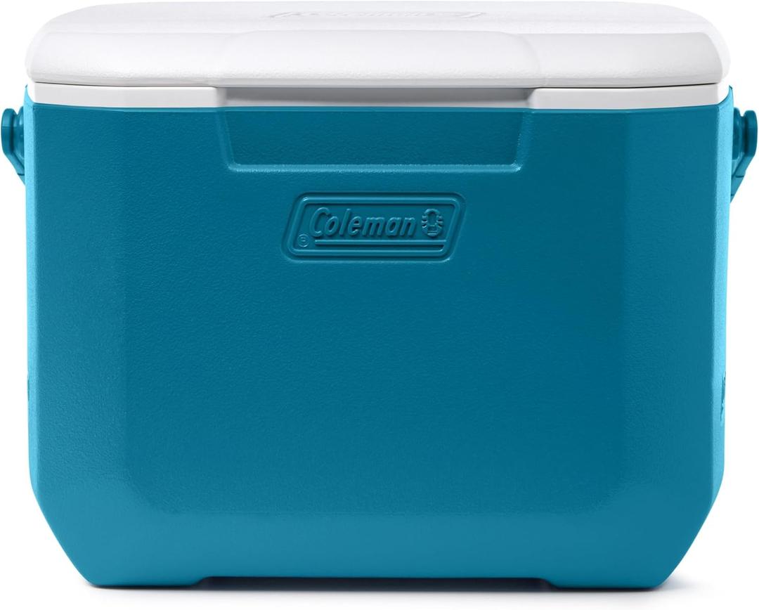 Coleman Chiller 9/16/30/48/60qt Cooler with Ice Retention, Leak Resistant, Great for Camping, Concerts, Sports, and More (Ocean Blue)