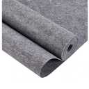 BENECREAT 118x15.75 Inch Dark Gray Felt Fabric Sheet Nonwoven Felt Roll Padding Felt Fabric for Cushion, DIY Craft, Patchwork Sewing, 0.9mm Thick