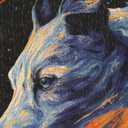 Jigsaw Puzzles for Adults 1000 Pieces, Cool Hound Dog Puzzles, Challenging Funny Game with Family Friends