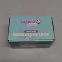 Door Lever Lock (2 Pack)  Prevents Toddlers from Opening Doors  Easy One-Hand Operation for Adults  Durable ABS with 3M Adhesive Backing  No Tools Needed for Install (White)