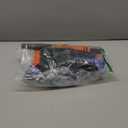 2Pack Ice Scrapers for Car Windshield, 2-in-1 Snow Scraper and Snow Brush for Car SUV Truck, Car Ice Windshield Scraper for Ice and Snow with 360 Pivoting Brush and Ergonomic Foam Grip Blue Orange