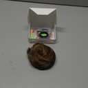 FESHFEN Human Messy Buns - 100% Human Hair Bun Real Scrunchies Hair Pieces Ponytail Extensions Wavy Tousled Updo Chignon Hairpieces for Women, Light Brown Mixed Blonde