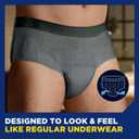 TENA Men Incontinence Underwear, Maximum Plus Absorbency, Adult Diapers, Small/Medium (Waist Sizes 34in-50in), 64 Count (4 packs of 16)