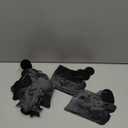 Black Shimmering Musical Note Star Hanging Garland Black Music Theme Party Hanging Backdrop Ceiling Decor for Birthday Baby Shower Party Concert Wedding Nursery Decorations 30 Feet