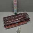 Extguds 5 FT Shot Board,with 50 Cute Shot Glasses,4 Person Drinking, Sets:1 Drinking Board + 50 Cute Glasses, Perfect for Vacations,Weddings,BarFamily Gathering,Celebrations, Party,Vintage and Noble