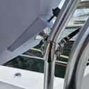 LocMarine Marine-Grade Adjustable Rail Mount for Starlink Mini Flat Dish Base for Boats, Yachts, Sailboats & Trawlers (LM-SMINI-RL)