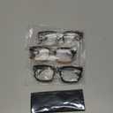 Readers for Women Fashion Style Square Reading Glasses with Spring Hinge Blue Light Blocking for Men Ladies