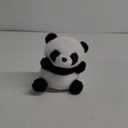 Aurora Adorable Palm Pals Party Sized Bamboo Panda Stuffed Animal - Fun Collectible Plush for Kids and Adult Collectors - Perfect for Decorating Rooms and Birthday Gifts - White 8 Inches