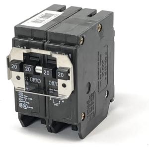 Eaton BR420 Plug-On Mount Type BR Circuit Breaker 4-Pole 20 Amp 120/240 Volt AC