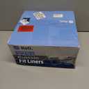 Reli. SuperFit Code J (225 Count) | Compatible with Simplehuman Code J | Custom Fit Liners | Drawstring Trash Bags | 30-45 Liter / 8-12 Gallon | White | Roll Pack