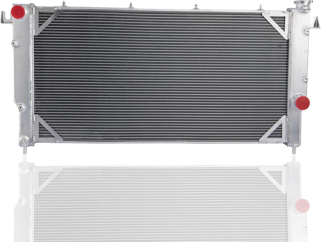 3 Row Core Aluminum Radiator Fits For 1994-2002 98 Dodge Ram 2500 3500 5.9L Cummins Diesel DG Ram Pickup 5.9 L6 Crossflow Radiators MT