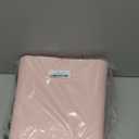 Small Pink Trash Can Wastebasket, Plastic Garbage Can Waste Basket for Narrow Spaces Bathrooms Laundry Room Kitchens Offices Kids Rooms, 2.5 Gallon (Pink)