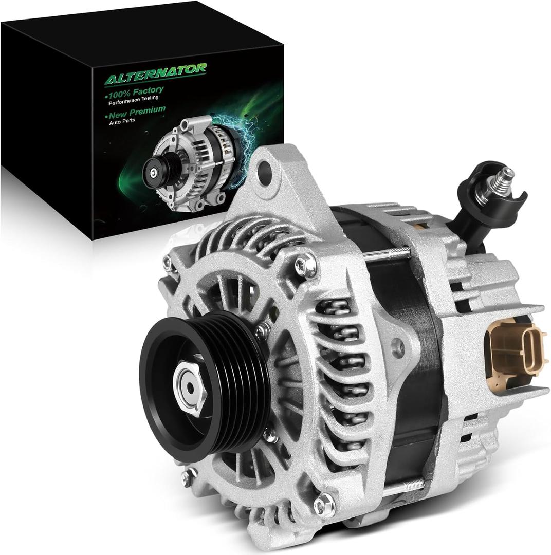 Stable Output Alternator for:-Ford Explorer 2011-2012 3.5L Edge 2011 2012 2013 3.7L Taurus Taurus X Flex, for:-Lincoln Mks Mkt Mkx 2009 2010 2012 2013 3.7L 12V 175A 6-Groove OE:8A4T-10300-AC