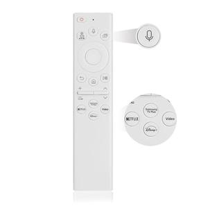 for Samsung Frame TV Remote Replacement, for 2018-2024 Samsung Frame Remote, Voice Function. for Crystal QLED QLED 4K 8K. Bn59-01391A(No Solar) (White)