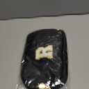 Graduation Gifts for Him - Crossbody Bag for Men, Sling Bag / Waist Pack for Travel & Sports, Initial White L, Black