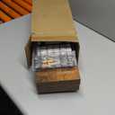 QEEIG Bathroom Shelves Over Toilet - Wall Mounted Floating Shelves Toilet Paper Storage Small Farmhouse Decor Shelf 16 inch Set of 2, Rustic Brown (019-BN2)