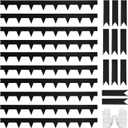 Hugeleaf 4.5 Inch Metal Landscape Edging, Metal Garden Edging with 11Pcs Stakes, 40 Inch Steel Landscape Edging Pack of 10 (33 Feet Total Length)