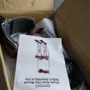 Drywall Stilts 24"-40"Height AdjustableAluminum Tool Stilts Suitable for Painting Walls, Pruning Branches, Cleaning,Performing Arts Activities.(Black)