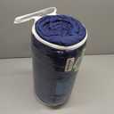 Whale Flotilla 3-Piece Reversible Silky Soft Queen Comforter Bedding Set, Luxurious Satin Comforters Full Size with 2 Satin Pillowcases, Lightweight Duvet for All Seasons, Navy