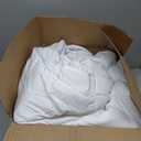 Winter Extra Warm White Cal King Size Down Alternative Comforter, Heavyweight All Season Fiberfill Comforter Duvet Insert 108x98 with Corner Tabs - Ultra Soft Brushed Microfiber Shell