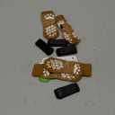 EXPAWLORER Anti Slip Dog Socks to Prevent Licking Paws, Dog Shoes for Hot Pavement, Dog Booties for Small Medium Large Senior Dogs, Traction Control Boots & Paw Protectors for Hardwood Floors (Khaki), XS