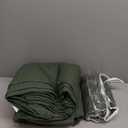 OARAGE King Quilt Bedding Set Lightweight Soft Olive Green Bedspread Coverlet with Leaf Pattern,Ultrasonic Microfiber Bed Cover Set for All Season 3 Pieces (1 Quilt, 2 Shams)