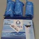 Brita Plus Water Filter, BPA-Free, High-Density Replacement Filter for Pitchers and Dispensers, Reduces 2x Contaminants*, Lasts Two Months or 40 Gallons, Includes 3 Filters