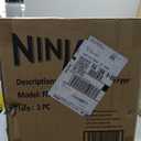 Ninja Crispi 4-in-1 Glass Air Fryer | 450F | Non-Toxic | 4QT & 6-Cup Glass Containers w/Lids | Microwave, Freezer, Dishwasher Safe | Max Crisp, Air Fry, Bake, Recrisp | Stone | FN101ST