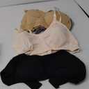 GXXGE 4Pack Nursing Bra for Breastfeeding Maternity Bras Push Up Silk Seamless Pregnancy Bralette Underwear 4XL