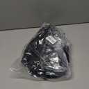 Aoudery Flowy Shorts for Women Casual Boho Ruffle Tiered Skorts High Waist Mini Skirts Golf Tennis Crochet Shorts (Small, All Black)