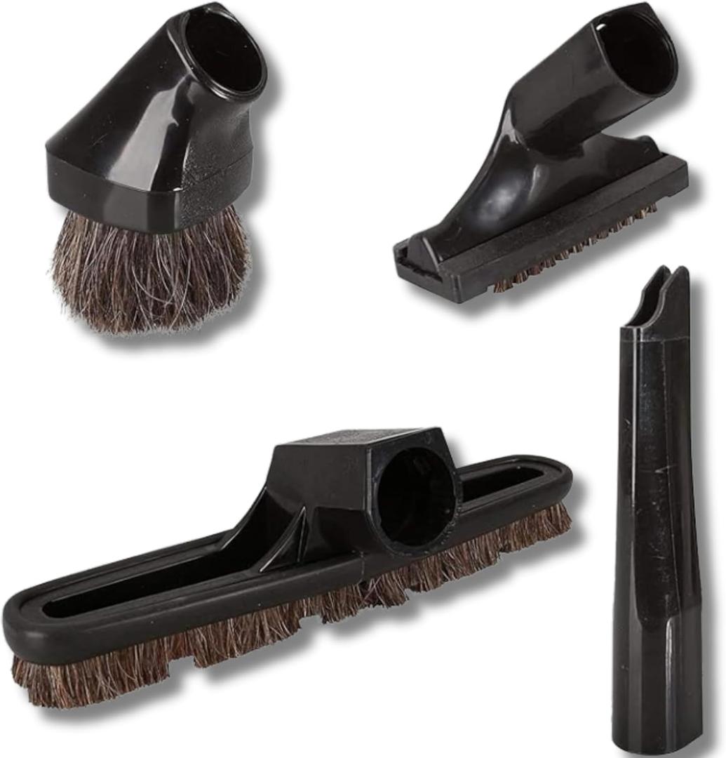 Replacement Rainbow Vacuum Attachments  Compatible with Rainbow Vacuum Models D2, D3, D4, D4C, SE, E, E2  Complete Floor Brush, Dusting Brush, Crevice Tool & Upholstery Tool Set