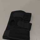 1 Pcs Kids Knee Brace with Side Stabilizers Patella Gel Pads Adjustable Straps Youth Child Knee Brace Support for Meniscus Tear Sports, Meniscus Tear (Black)