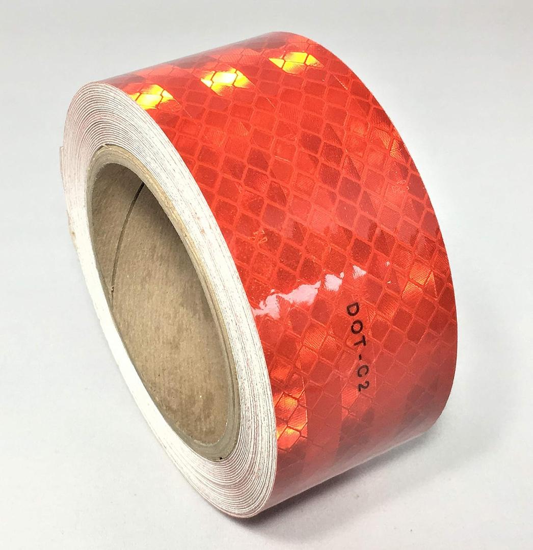 3M 2" x 30' 22500-30 963-82 All Red Conspicuity Reflective Tape