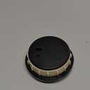 PATIKIL 2.8" 70mm Quartz Clock Insert, Round Quartz Movement Miniature Clock Mini Roman Numeral Clock Fit 61mm/2.4"" Diameter Hole for Replacement Home, Black/Gold Tone, Style 6